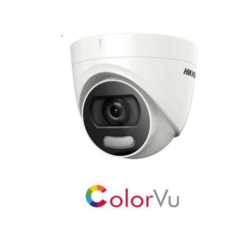 Camera HDTVI ColorVu 2MP HIKVISION DS-2CE72DFT-F