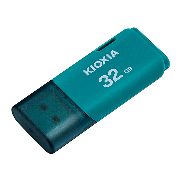 Ổ cứng di động 32GB U202 USB 2.0 Kioxia (Xanh nhạt) - Hàng Chính Hãng