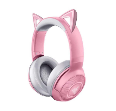 Tai nghe không dây có khung choàng đầu Razer Kraken Kitty V2 BT - Quartz Edition (RZ04-04860100-R3M1) (dải tần 20Hz-20KHz)_Model: RZ04-0486