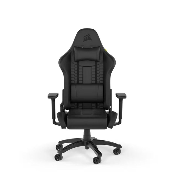 Ghế Corsair TC100 RELAXED - Leatherette, Black/Black - NEW