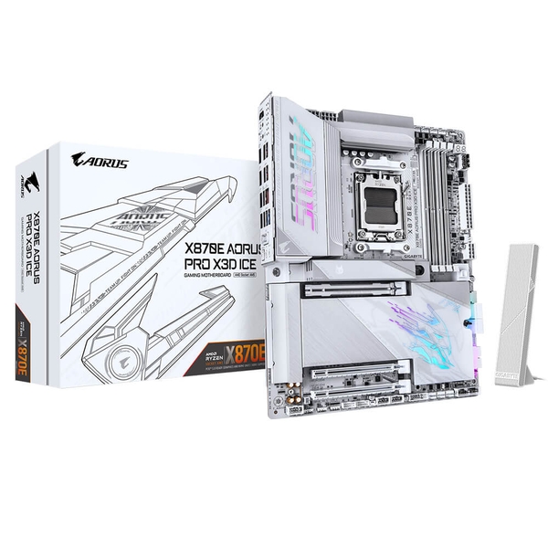 Mainboard Gigabyte X870E AORUS PRO X3D ICE