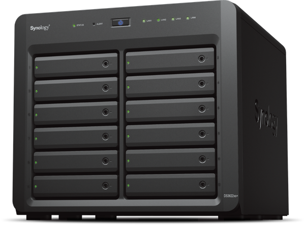 Thiết Bị Lưu Trữ NAS Synology DiskStation DS3622xs+ 12 Bay