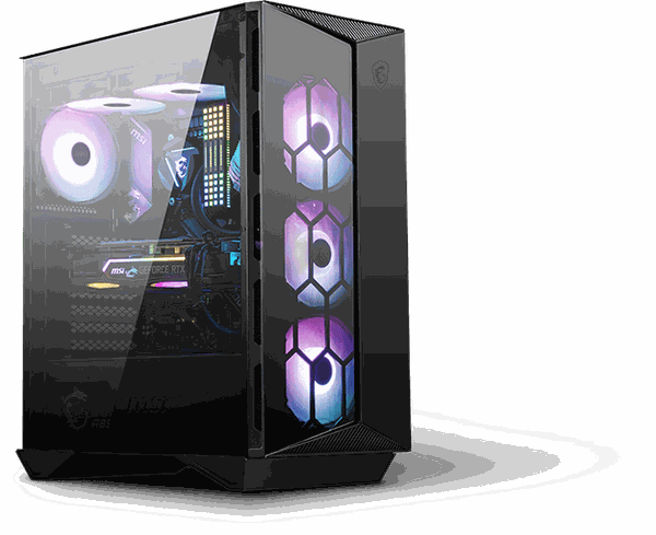 Case MSI MPG GUNGNIR 110R sẵn 4 FAN LED