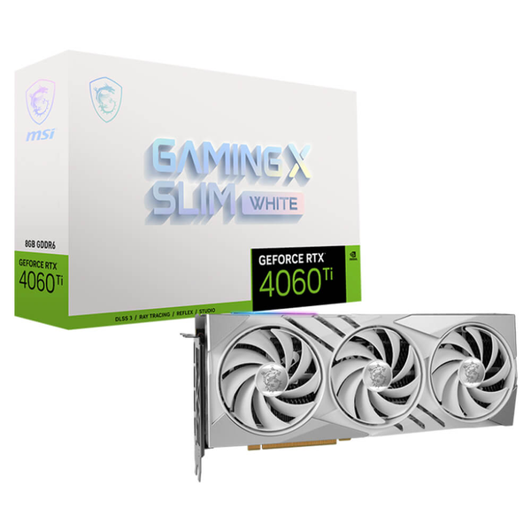 GeForce RTX™ 4060 Ti GAMING X SLIM WHITE 8G