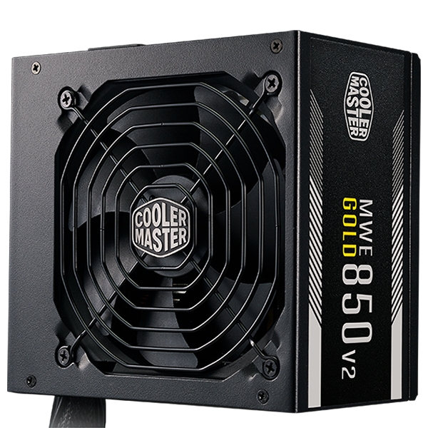 Nguồn máy tính Cooler Master MWE GOLD 850 - V2  850W ( 80 Plus Gold/Màu Đen/Non Modular)