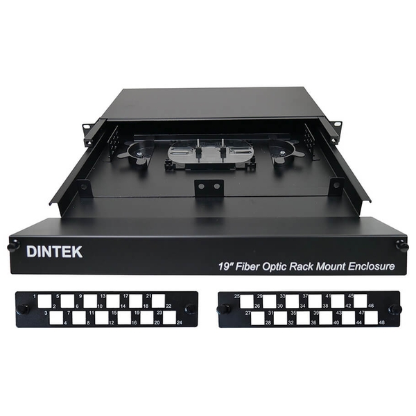 Hộp phối quang ODF DINTEK Light-LINKS 2201-24063 (24 Port LC Duplex, Rack 19