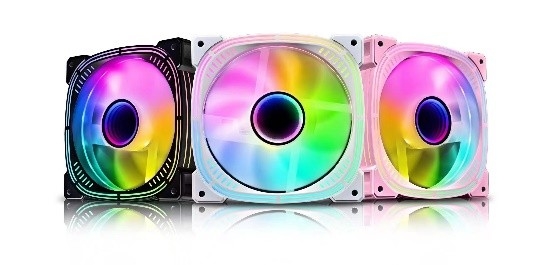 FAN CASE MAGIC FC-02 RGB WHITE