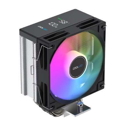 COOLLEO B60 DIG ARGB BLACK 6 ỐNG ĐỒNG FULL SOCKET