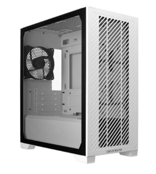 CASE COOLER MASTER ELITE 301 LITE-WHITE M-ATX  sẵn 1 FAN
