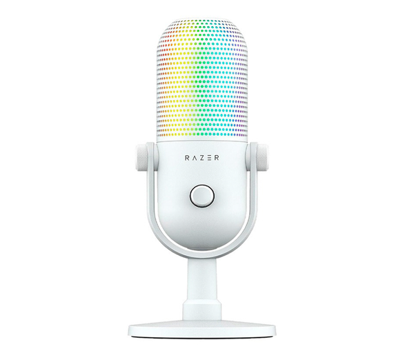 Thiết bị thu âm Razer Seiren V3 Chroma - White Edition (RZ19-05060200-R3M1) (dải tần 20Hz - 20kHz)_Model: RZ19-0506
