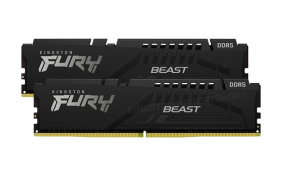 RAM PC Kingston FURY Beast 64GB (2x32GB) DDR5 5600Mhz (KF556C40BB2K2-64)