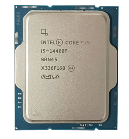 CPU Intel Core i5 14400F Tray (Socket 1700/ Base 2.5Ghz/ Turbo 4.7GHz/ 10 Cores/ 16 Threads/ Cache 20Mb)