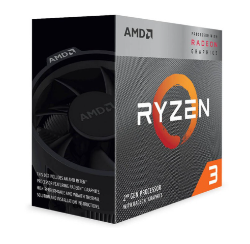 CPU AMD Ryzen 3 3200G MPK (Socket AM4/ Base 3.6Ghz/ Turbo 4.0GHz/ 4 Cores/ 4 Threads)