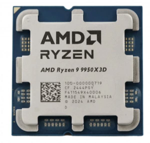 CPU AMD Ryzen 9 9950X3D TRAY (4.3GHz Up to 5.7GHz / 16 nhân 32 luồng / 16MB / AM5)