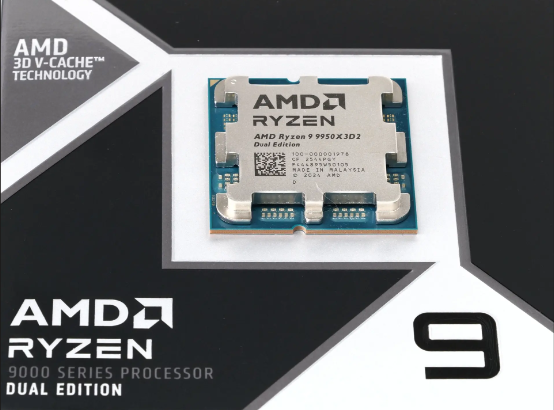 CPU AMD Ryzen 9 9950X3D2 TRAY (AMD AM5 - 16 Core - 32 Thread - Base 4.3Ghz - Turbo 5.6Ghz - Cache 208MB)
