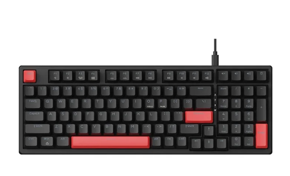 Bàn Phím  KeyChron Lemonkey X5-A1 Red Backlight-Red Switch