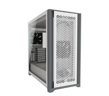 Vỏ máy tính Corsair 5000D Airflow TG White