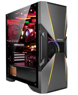 Case Antec DA601 – Tempered Glass sẵn 2 FAN LED