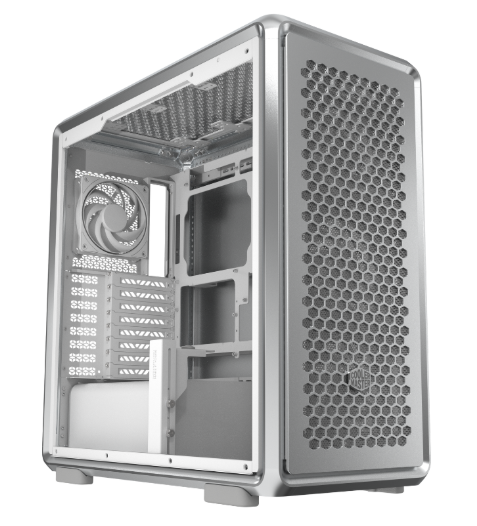 Vỏ Case Cooler Master MasterFrame 600 Silver Mid Tower sẵn 4 Fan Led