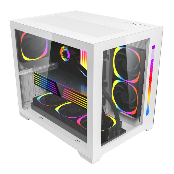 VỎ CASE 1ST PLAYER SP7 RGB (White) không Fan