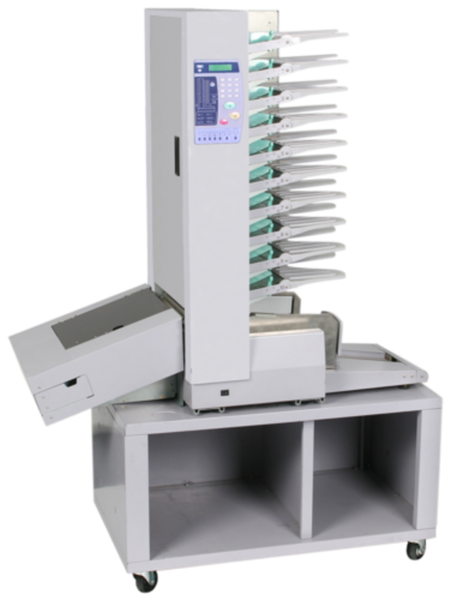 Máy chia bộ RISO TC 7100 (10 khay, 70 bộ/phút, khổ giấy tối đa 328 × 469mm)