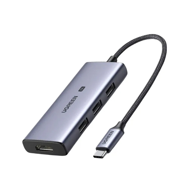 Bộ chuyển đổi USB -C sang 3*USB 3.0 + HDMI hỗ trợ 8K Ugreen (50629)