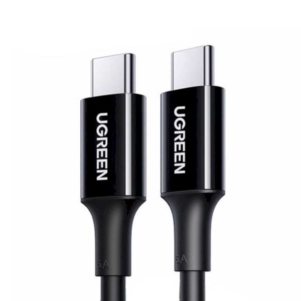 Cáp sạc nhanh, dữ liệu Type-C to Type-C dài 1M hỗ trợ PD 100W/5A Ugreen 80371 cao cấp