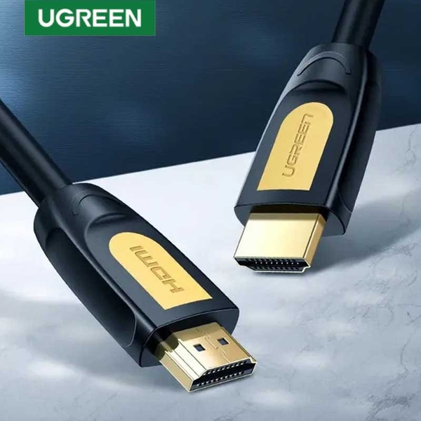 Cáp dữ liệu VIDEO HDMI 2.0 truyền âm thanh hình ảnh dài 0.5M màu đen Ugreen 80837