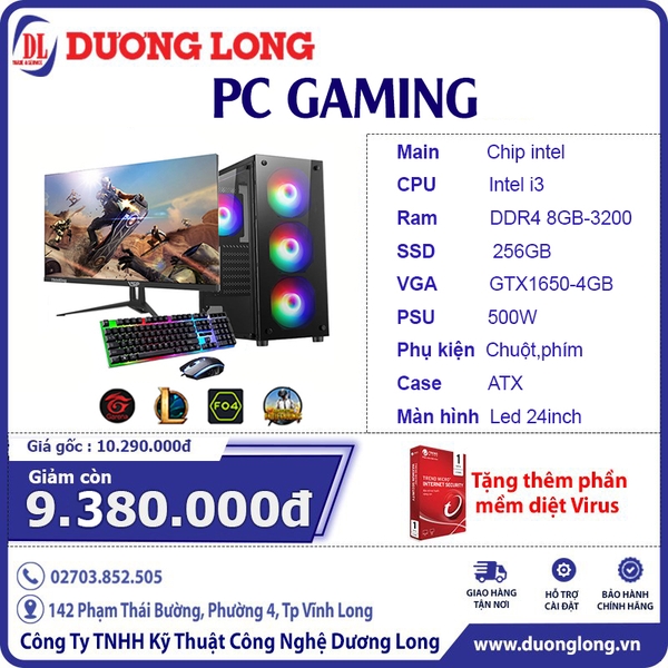 Máy tính chơi game Intel