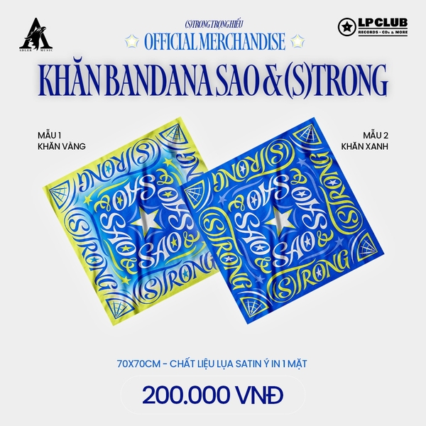 Khăn bandana SAO & (S)TRONG