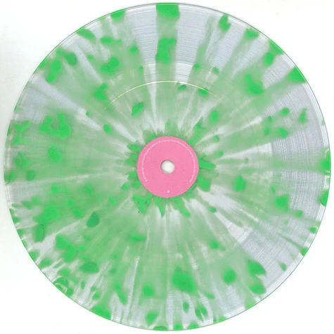 Heat Waves (Crystal Clear with Green Splatter 7