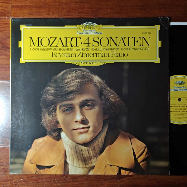 Mozart • Krystian Zimerman – 4 Sonatas: F major KV 280 · B major KV 281 · D major KV 311 · C major KV 330