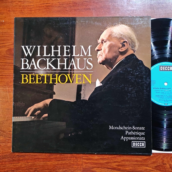 Beethoven, Wilhelm Backhaus – Moonlight Sonata / Pathétique / Appassionata