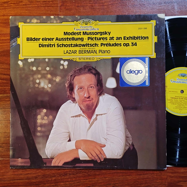 Modest Mussorgsky / Dimitri Schostakowitsch, Lazar Berman – Pictures At An Exhibition / Préludes Op. 34 (Selection)