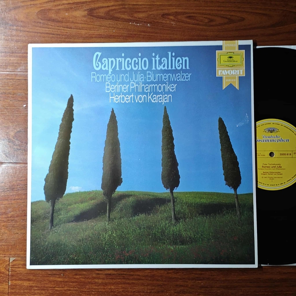 Berlin Philharmonic Orchestra, Herbert von Karajan, Pyotr Tchaikovsky – Capriccio Italien - Romeo and Juliet - Waltz of the Flowers