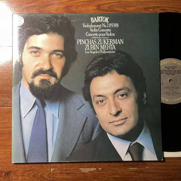 Béla Bartók - Pinchas Zukerman, Zubin Mehta – Violin Concerto No.2