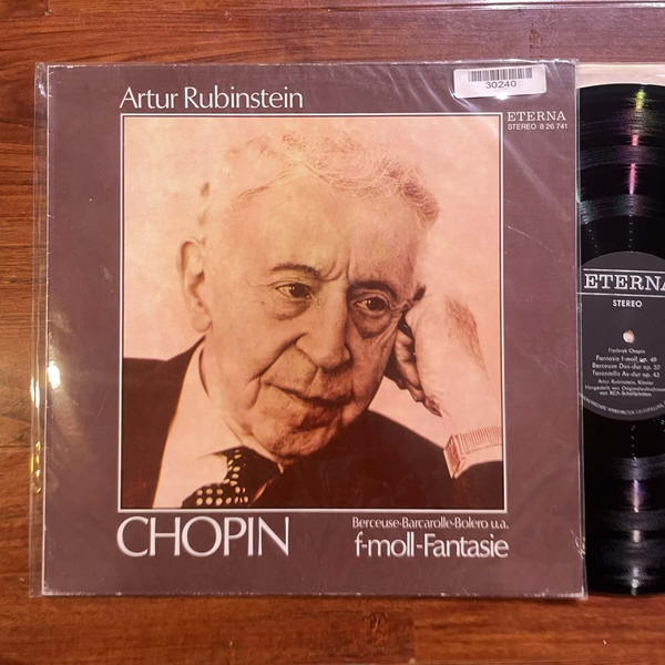 Chopin, Artur Rubinstein – F minor Fantasy (Berceuse · Barcarolle · Bolero and others)