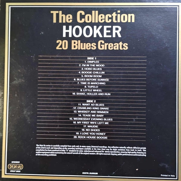 The Collection - 20 Blues Greats – LP Club