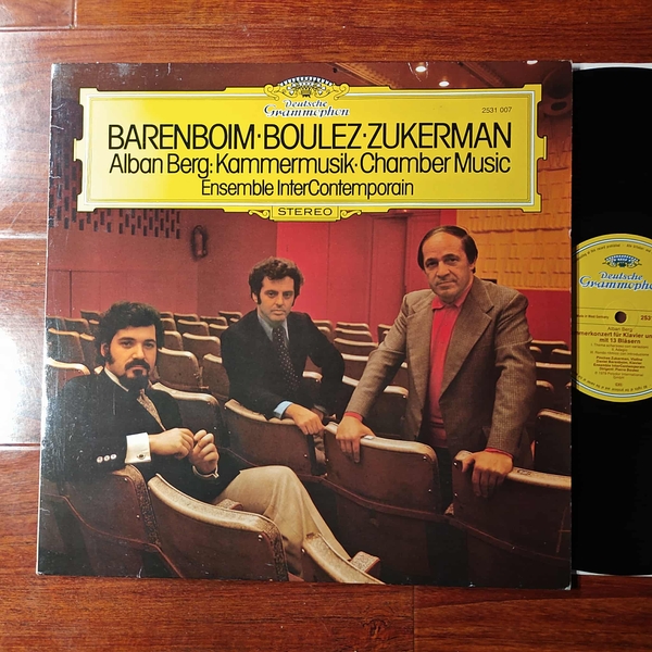 Barenboim · Boulez · Zukerman, Ensemble InterContemporain – Chamber Music