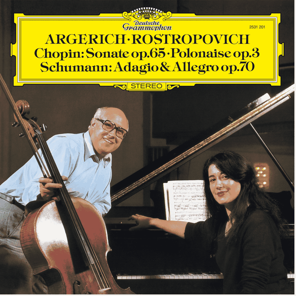 Chopin: Sonate Op. 65, Polonaise Op. 3 / Schumann: Adagio & Allegro Op. 70