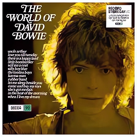 The World Of David Bowie (Blue Vinyl)