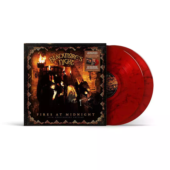 Fires At Midnight (Red With Black Marble Vinyl)