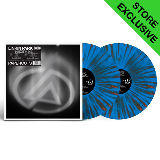 Papercuts (Sky Blue & Tangerine Splatter Vinyl) 