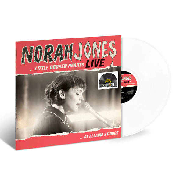 ...Little Broken Hearts Live...At Allaire Studios (White Vinyl)