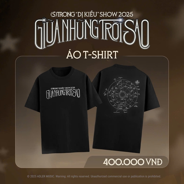 Áo T-shirt GIỮA NHỮNG TRỜI SAO