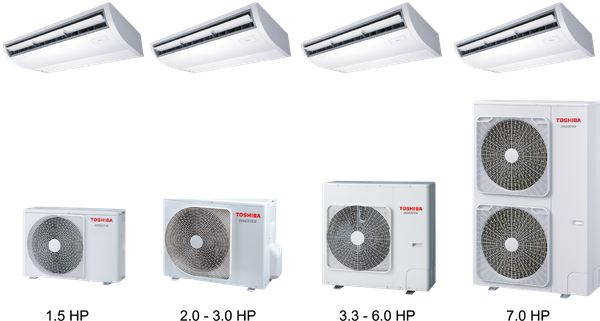 Máy lạnh Áp trần Inverter Toshiba RAV-GE4801CP-V (6.0HP)