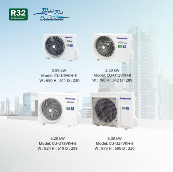 Máy lạnh Panasonic CU/CS-U12VKH-8 (1.5HP)