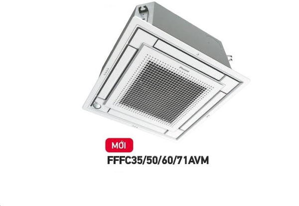 Máy lạnh Cassette Âm trần nhỏ gọn Inverter Daikin FFFC71AVM/RZFC71DVM (3.0HP)