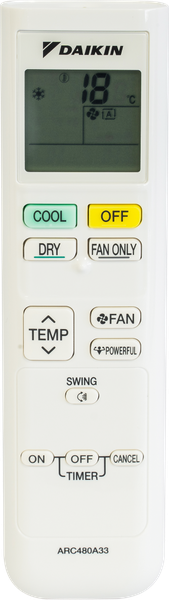 Máy lạnh treo tường Non Inverter Daikin FTF25XAV1V - 1.0HP