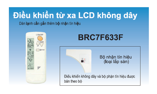Máy lạnh Cassette Âm trần Daikin FCNQ18MV1/RNQ18MV1V (2.0HP)